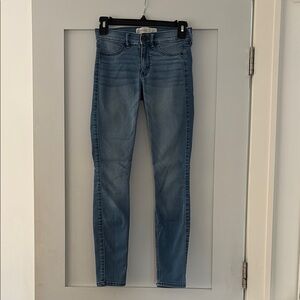 Women's Light Blue Jean Legging